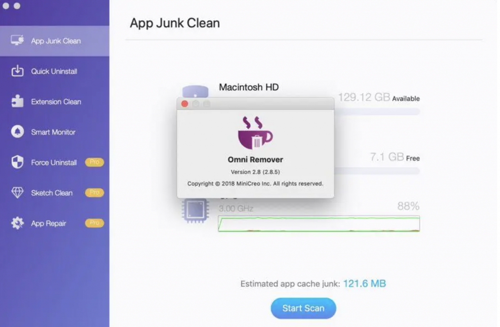 Omni Remover 3.3 MacOS 软件删除工具