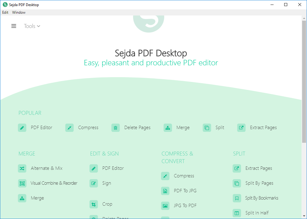 Sejda PDF Desktop Pro 5.0.2 Multilingual