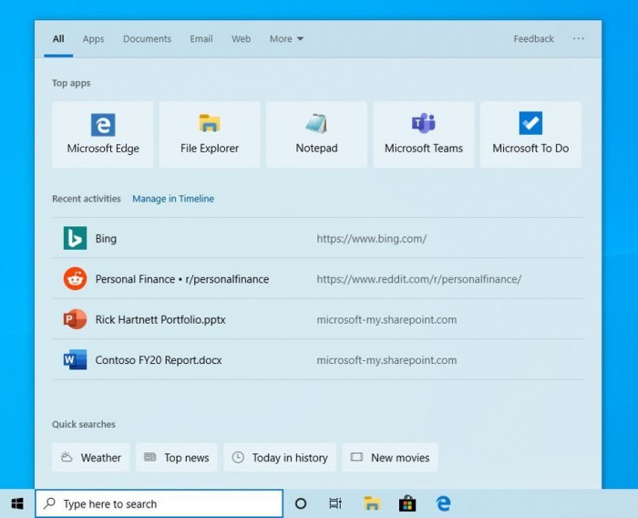 Windows 10 Version 2004新功能盘点