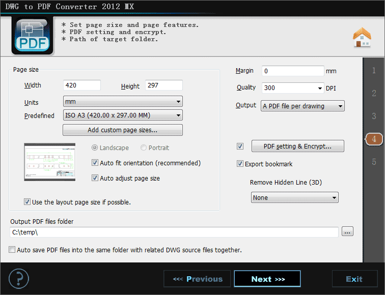 DWG to PDF Converter MX 2020 6.7.8