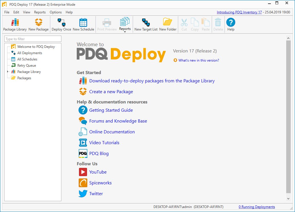 PDQ Deploy 18.0.21.0 Enterprise