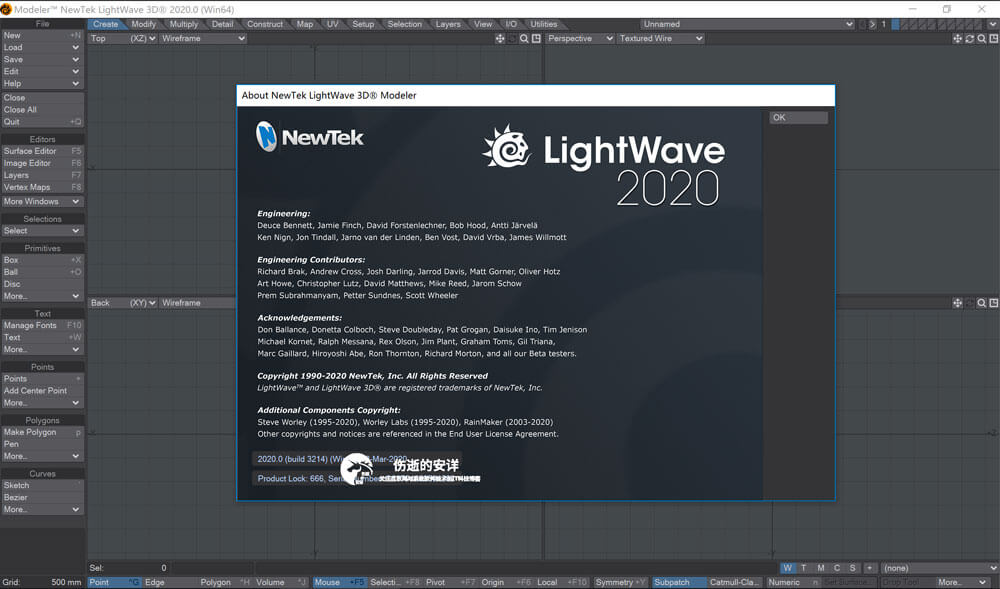 NewTek LightWave 3D 2020.0.1 破解版下载【Win+Mac】