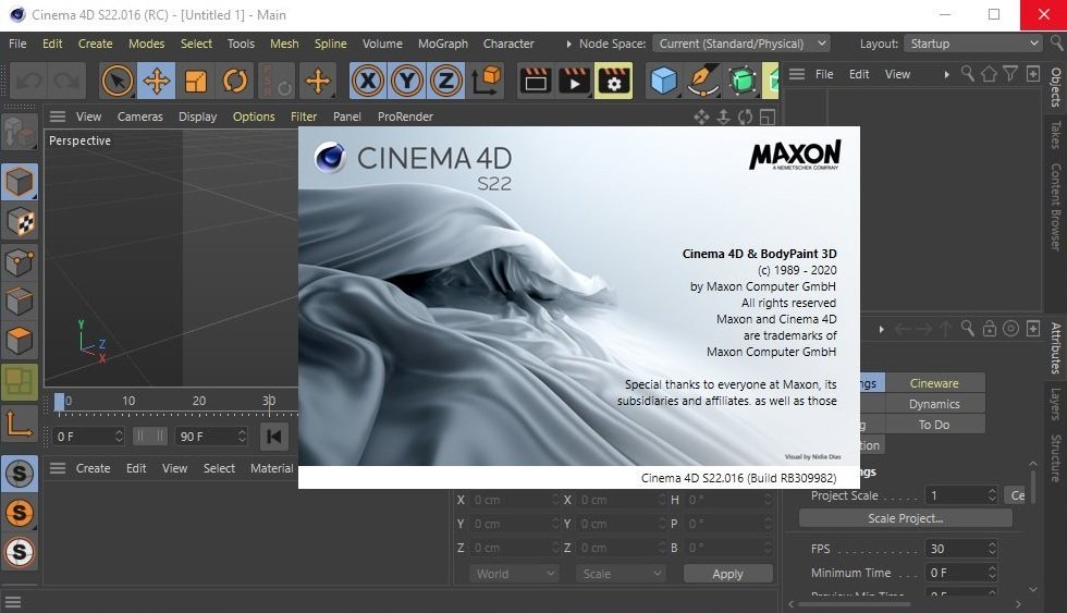 Maxon CINEMA 4D Studio S22.016 Multilingual